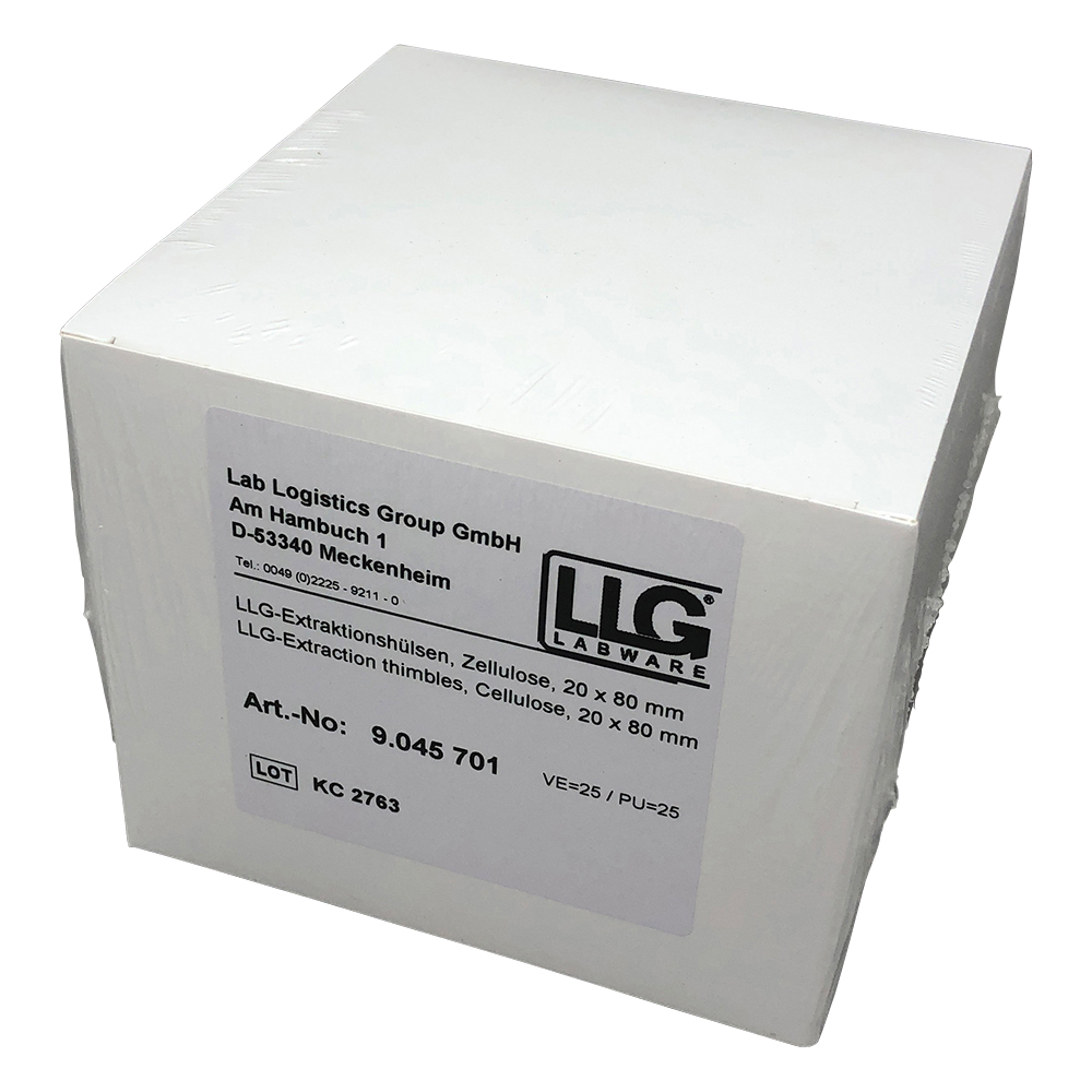 円筒セルロース濾紙 ET20-80(25枚)