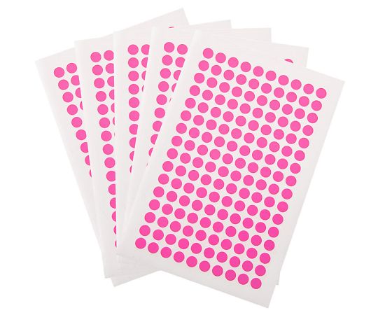 クライオドット φ7mmタイプ ピンク WRPLT-7PI(160ドット×5シート)