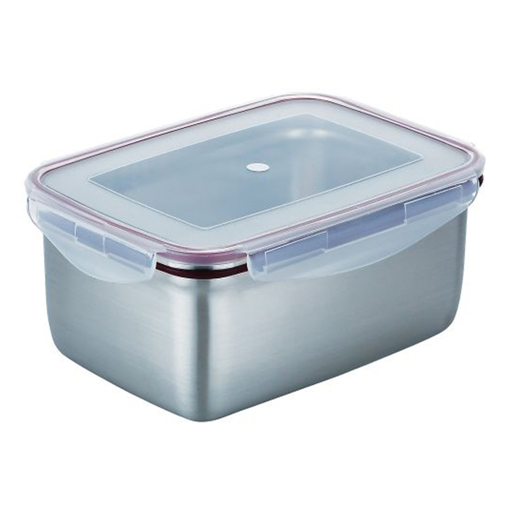 ステンレス角型容器(ロックタイプ) 1000mL No.6