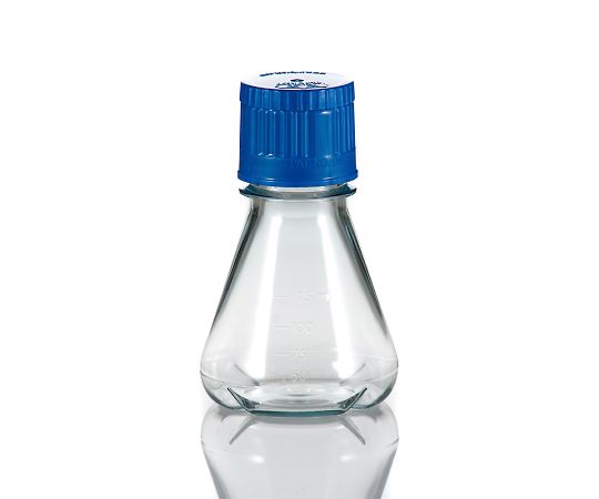 PC滅菌三角フラスコ(オートクレーブ対応)バッフル底タイプ 125mL FBC0125S(24個)