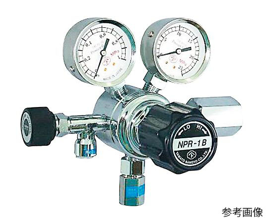 3-9056-14 圧力調整器(バランス一段式) SUS316 入口パージバルブあり NPR-1S-R-11N01-2210-F-PV2 ヤマト産業