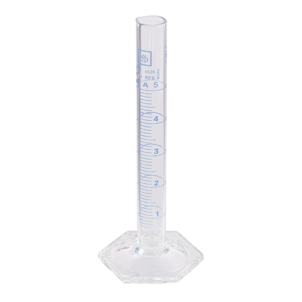 メスシリンダー(青目盛) 5mL