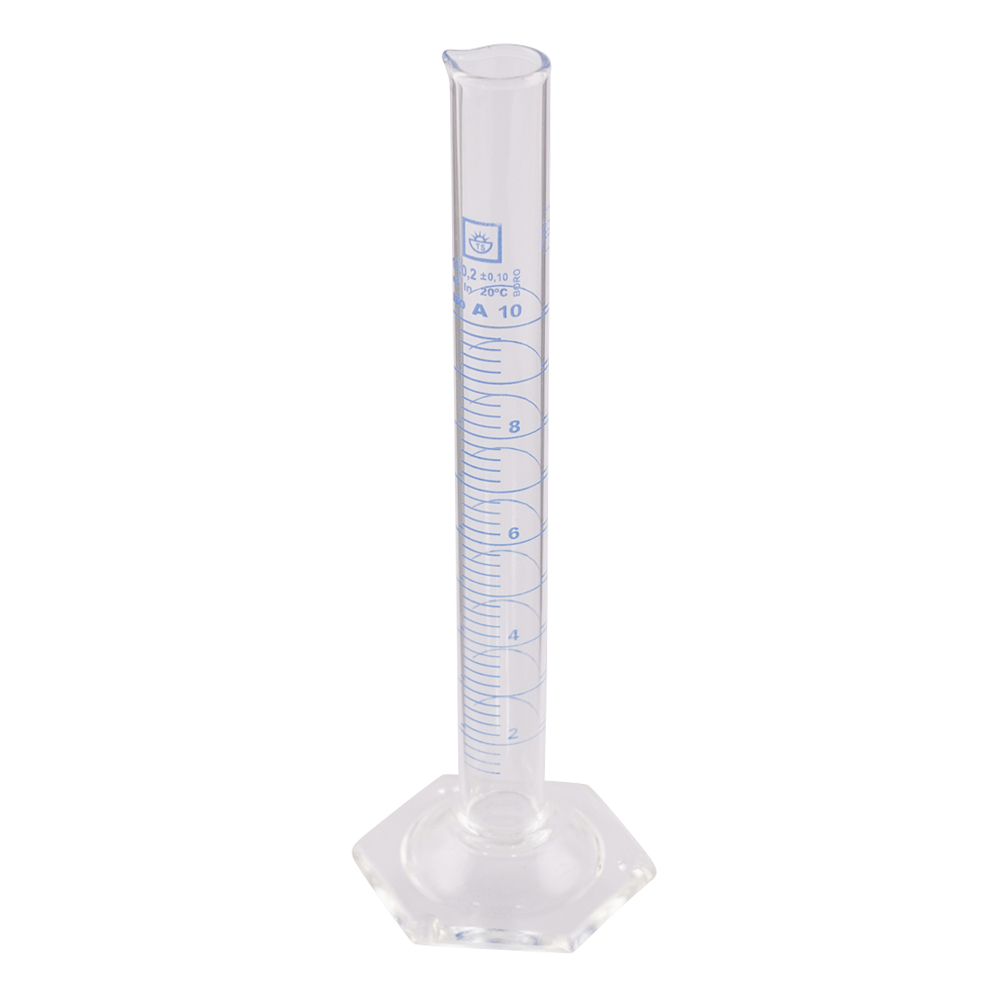 メスシリンダー(青目盛) 10mL TSCY-10