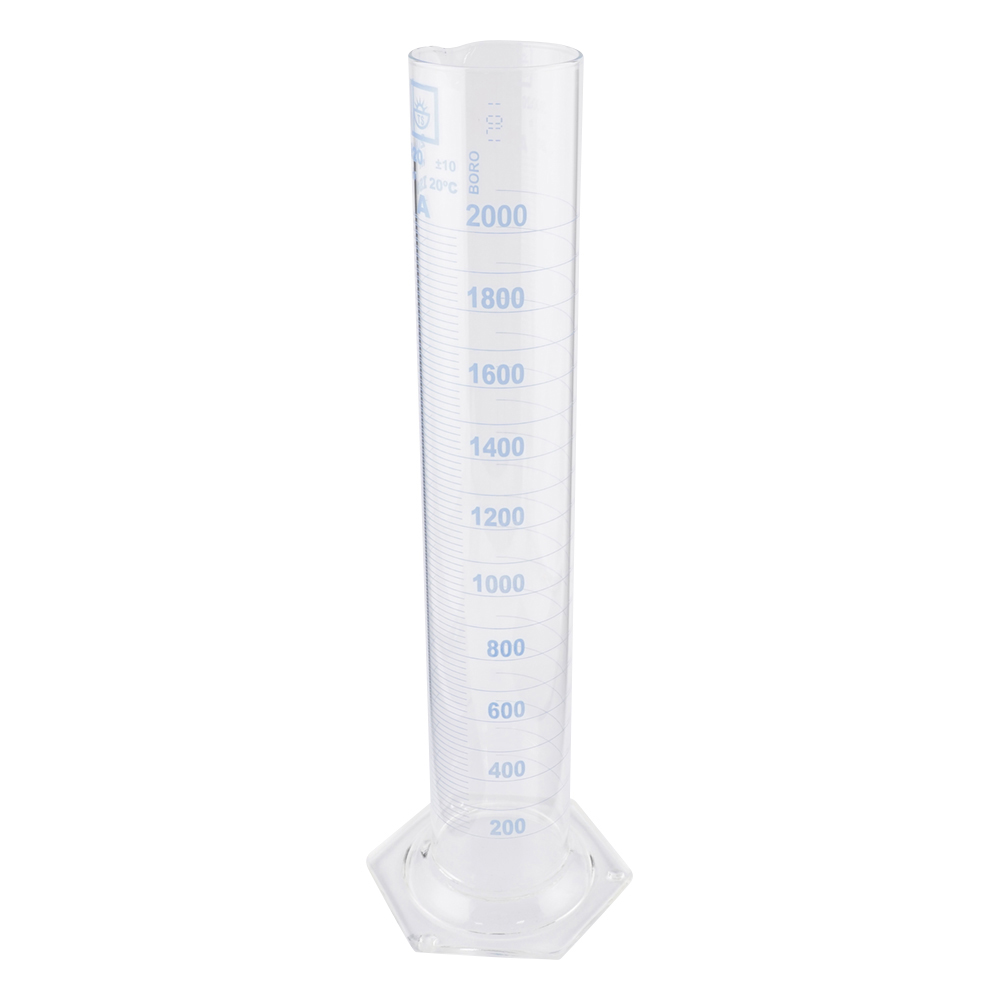 メスシリンダー(青目盛) 2000mL TSCY-2000