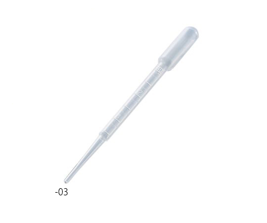 3-9182-03 ポリスポイト(滅菌済み個入包装タイプ) 3mL(1000本)
