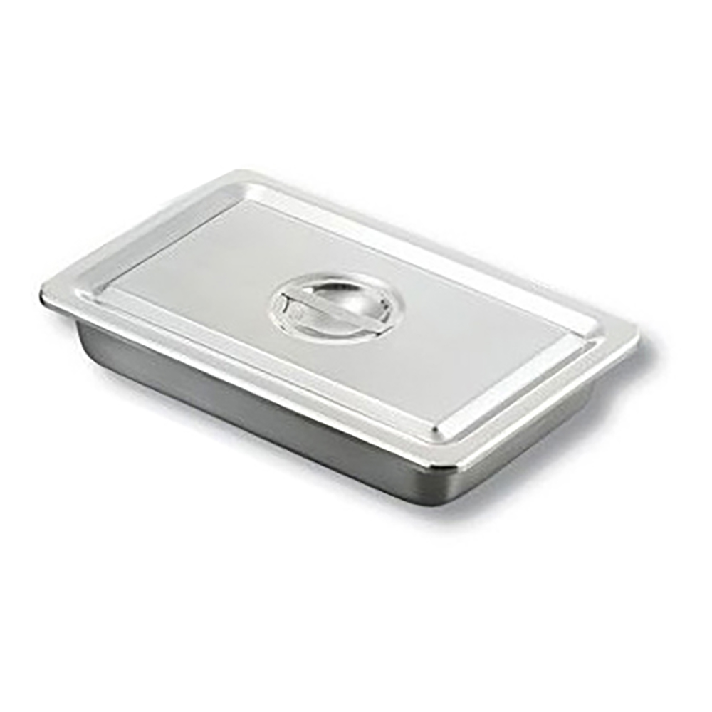 3-9294-04 ステンレス長バット(蓋付き) 0162