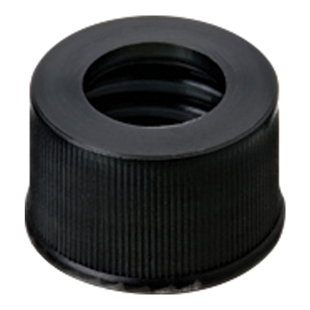 3-9520-33 オートサンプラー用バイアル用 黒キャップ+セプタム(PTFE/ゴム)1袋(100個入)(1袋(100個入り))