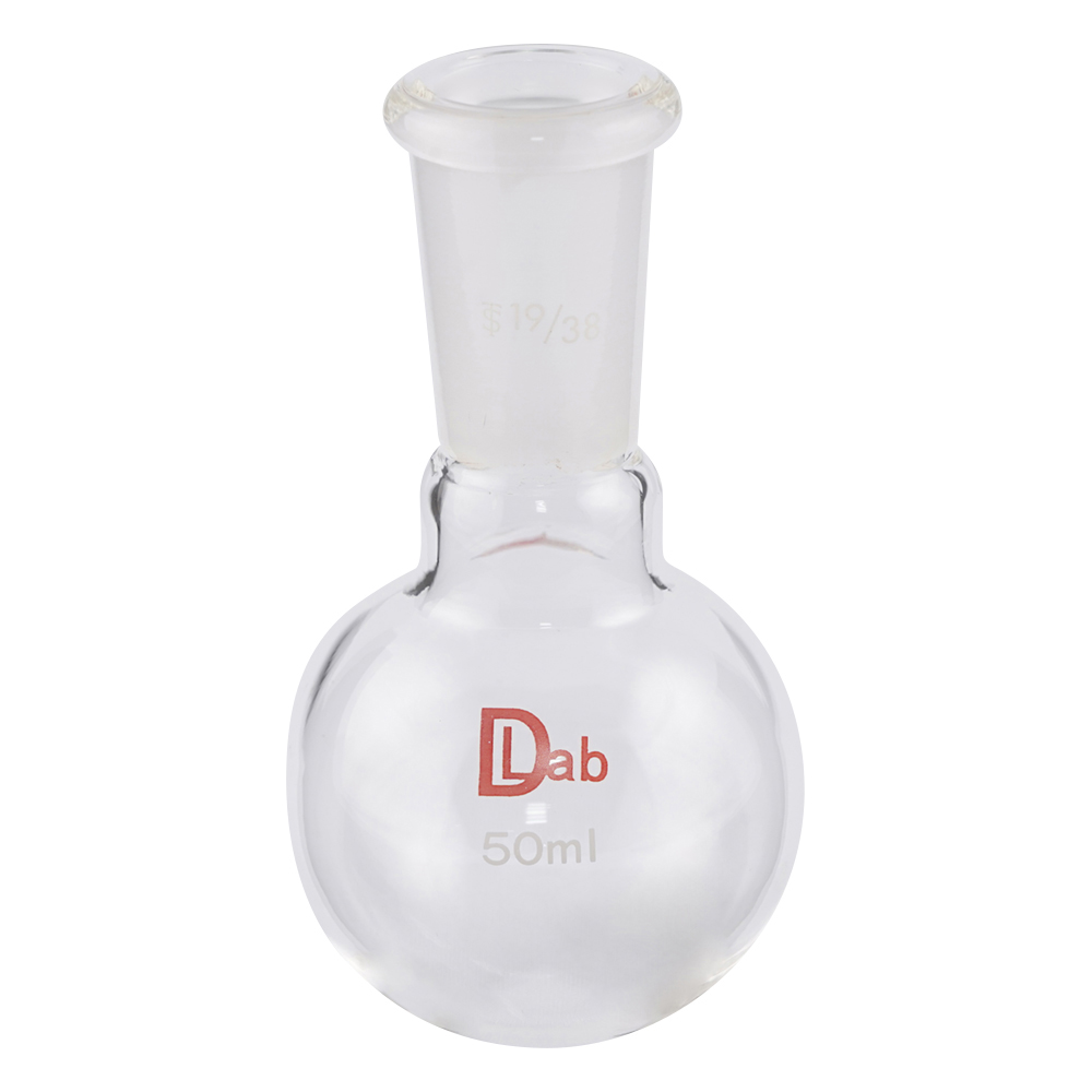 共通摺合丸底フラスコ(硼珪酸ガラス-1) 50mL 19/38