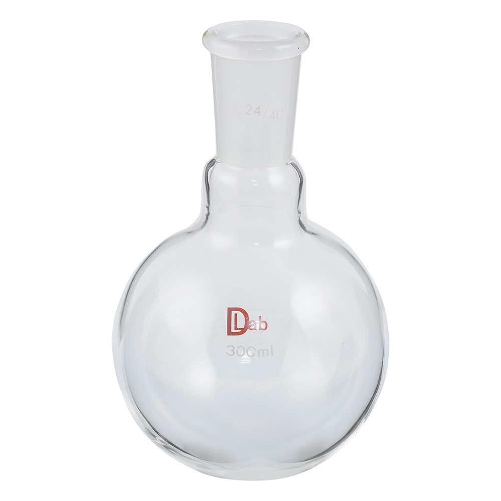 共通摺合丸底フラスコ(硼珪酸ガラス-1) 300mL 24/40