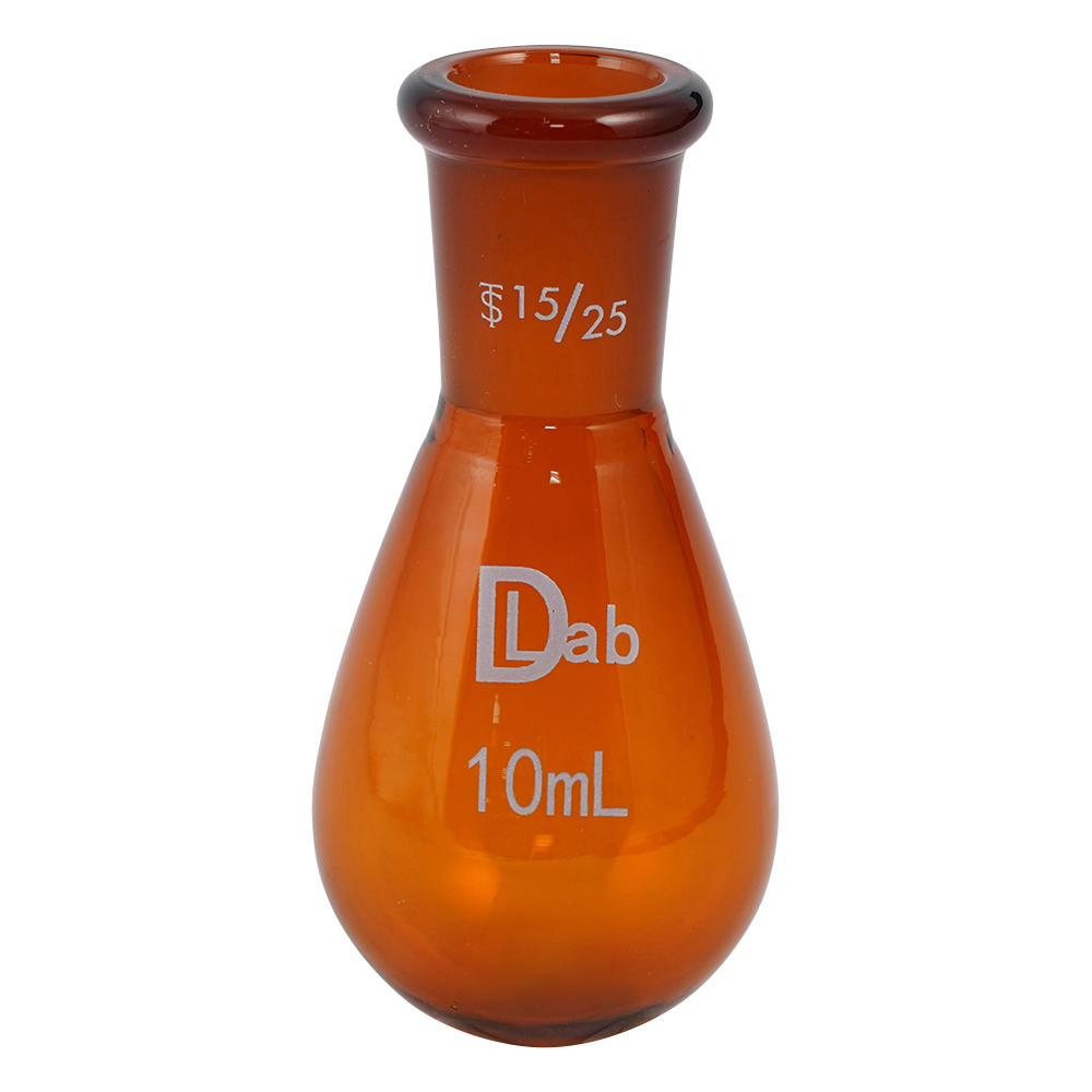 共通摺合ナスフラスコ(茶褐色) 10mL 15/25