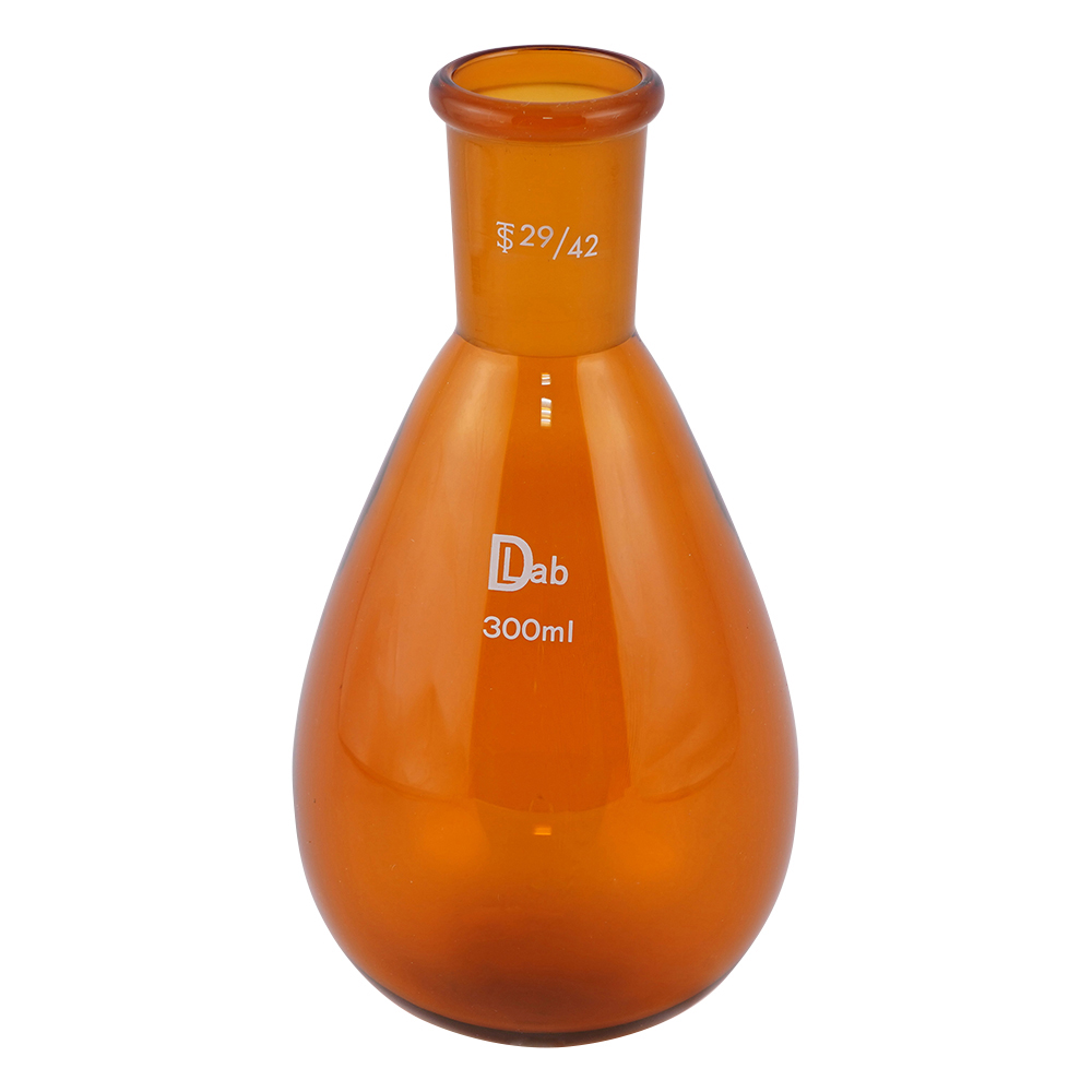 共通摺合ナスフラスコ(茶褐色) 300mL 29/42