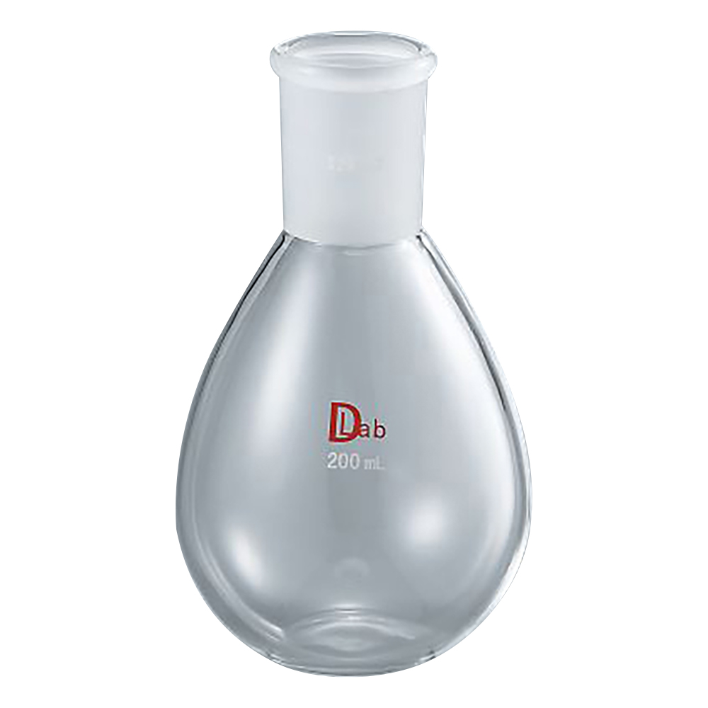 共通摺合平底ナスフラスコ(硼珪酸ガラス-1) 200mL 29/42