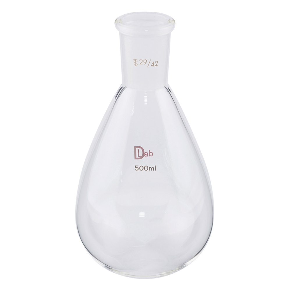 共通摺合平底ナスフラスコ(硼珪酸ガラス-1) 500mL 29/42