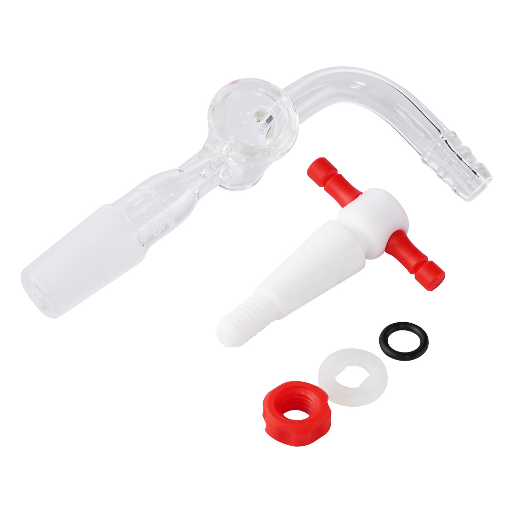 3-9941-01 排気管 曲管 PTFEコック VCF1525 アズワン(AS ONE)