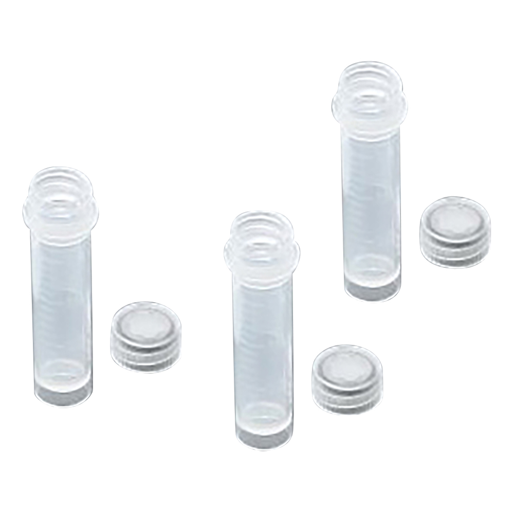 スーパークリアマイクロチューブ 2mL 自立型・滅菌済 16466-058(500本)
