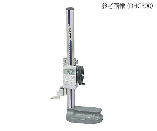 4-576-02-20 ハンドル付きデジタルハイトゲージ(測定範囲0~600mm) DHG600(校正証明書付) アズワン(AS ONE)