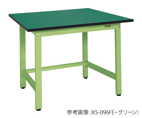 RoHS対応天板付作業台 アイボリー