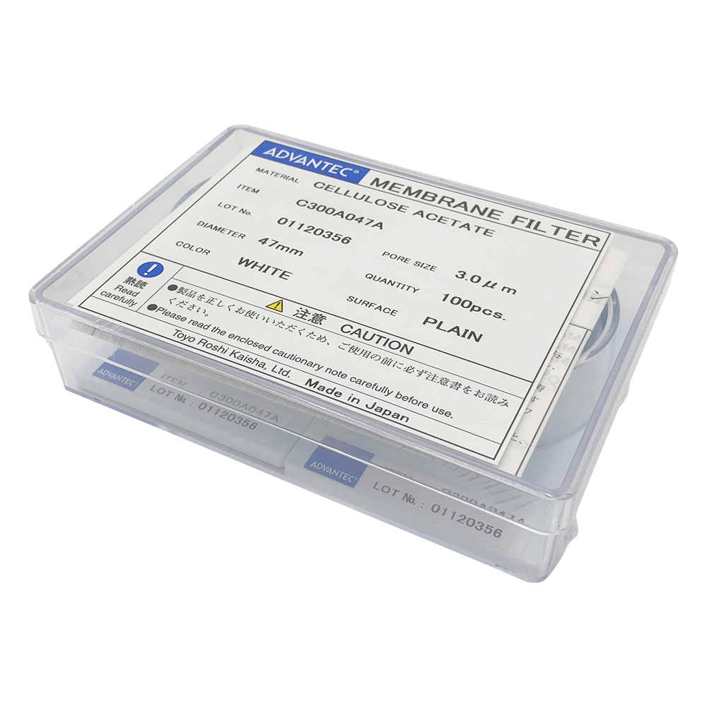 メンブレンフィルター(セルロースアセテートタイプ) 孔径3μm 11130004(100枚)