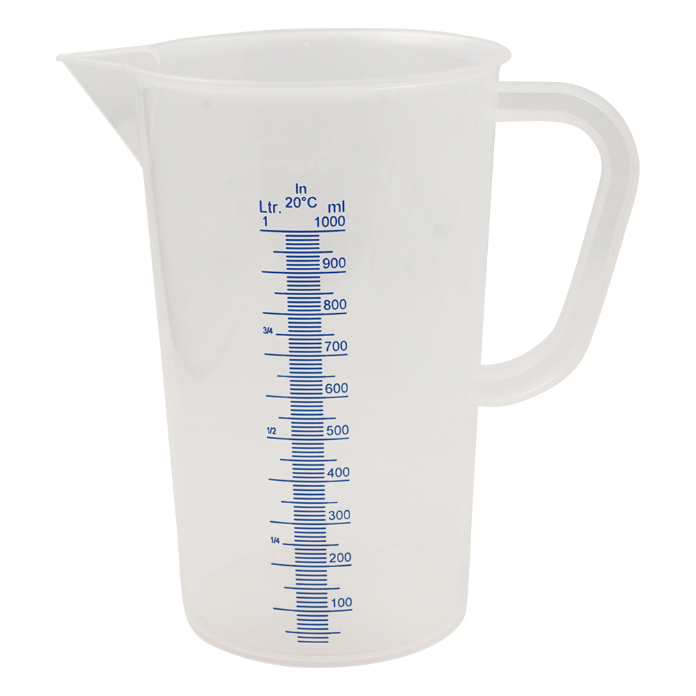 トールメジャーカップ(青目盛付き) 1000mL 442081