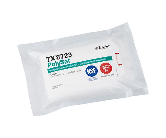 プリウェットワイパー PolySat 75枚入 TX8723 TX8723(1袋(75枚入り))