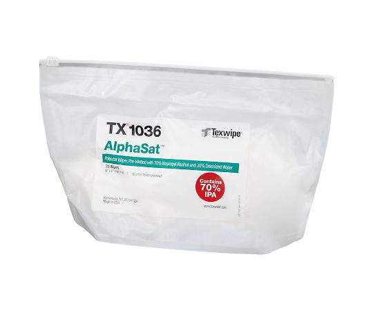 プリウェットワイパー AlphaSat 75枚入 TX1036 TX1036(1袋(75枚入り))
