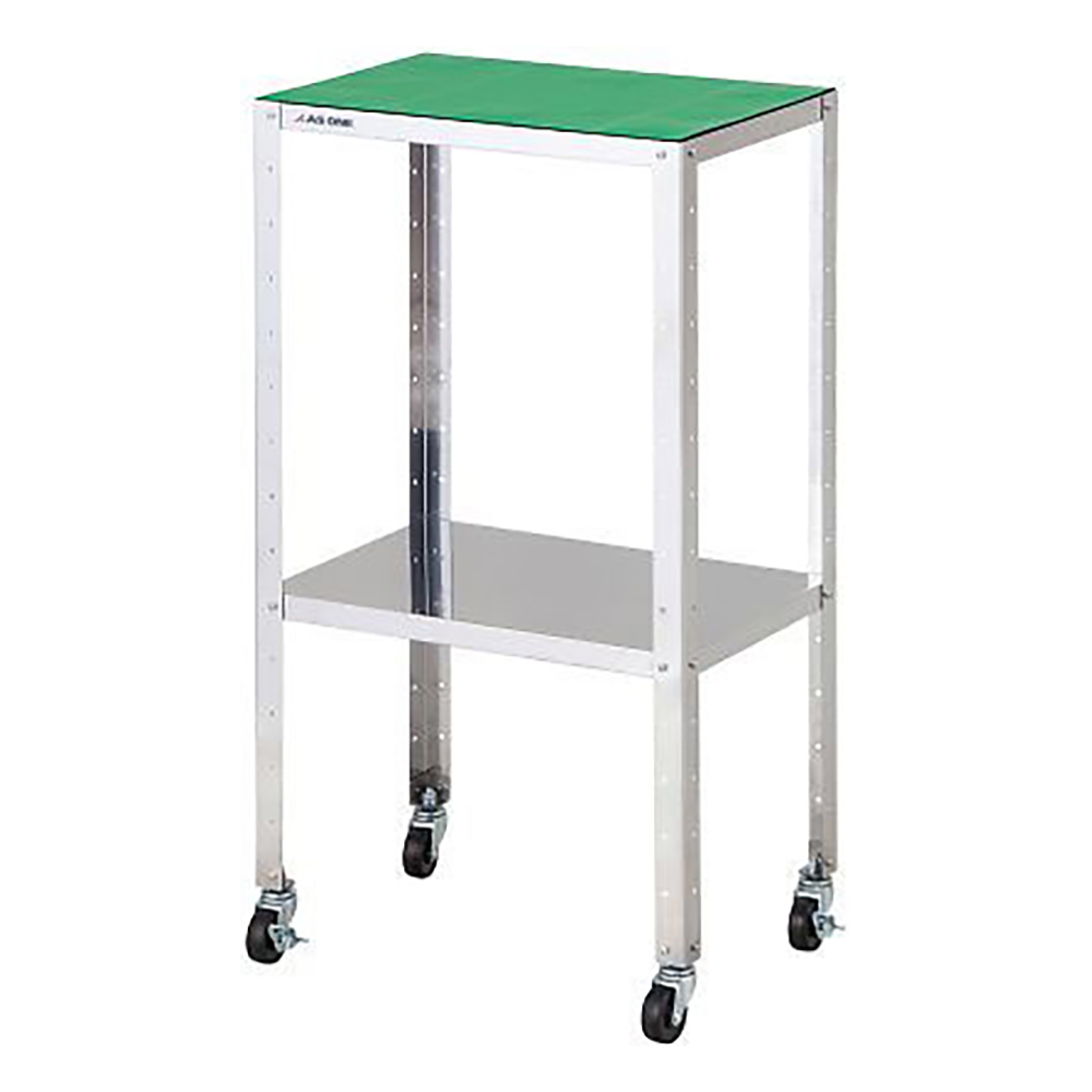 ステンレス製導電ワゴン 組立式 導電マット付 SDW