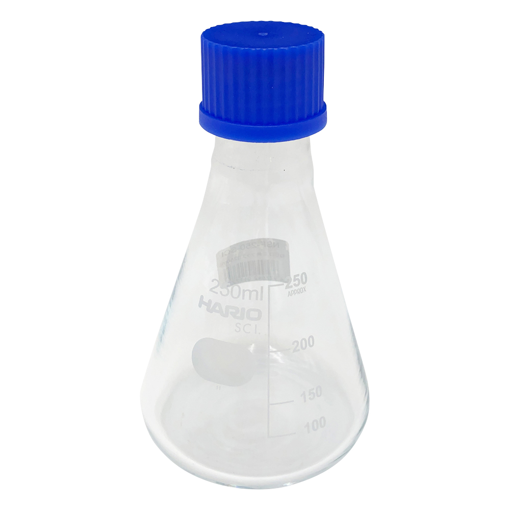 ねじ口三角フラスコ 250mL NSF-250-SCI