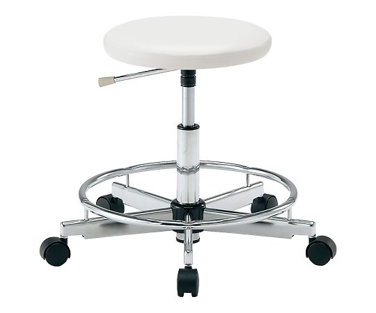 カラフルラウンドチェア ホワイト LRN-WR