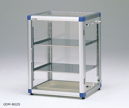 ガス置換デシケーター(マグネットパッキン扉仕様) ステンレス 574×517×765mm GDM-BG2S