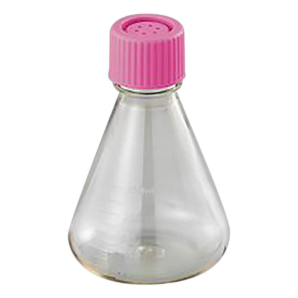 ビオラモディスポ滅菌三角フラスコ 250mL ベントフィルターキャップ SEF250V(12個)