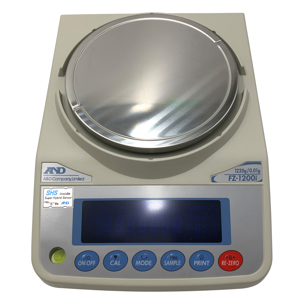 校正用分銅内蔵汎用電子天びん(FZ-Iシリーズ) 1220g FZ-1200i