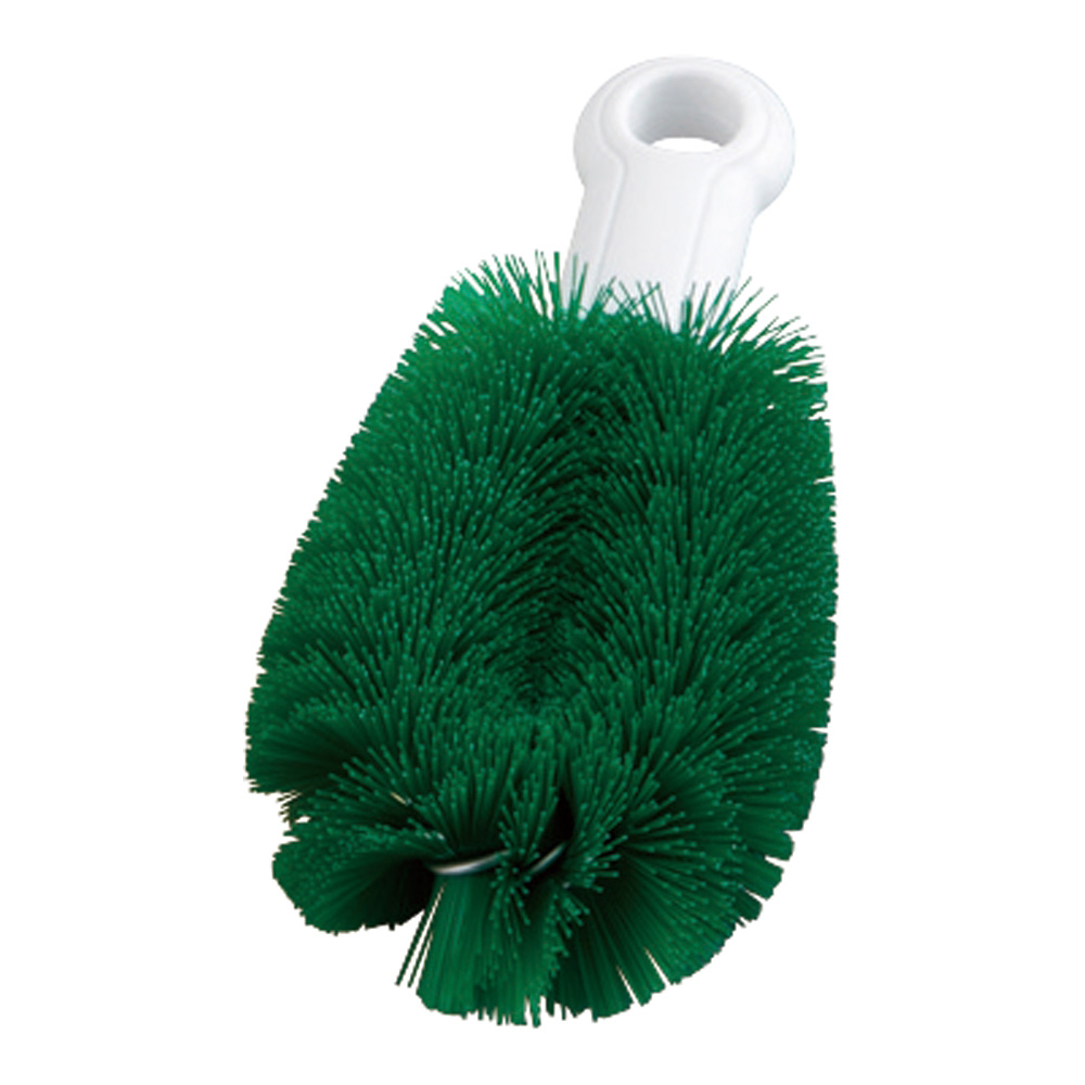 ダブルスパイラルタワシ(PBT毛)緑