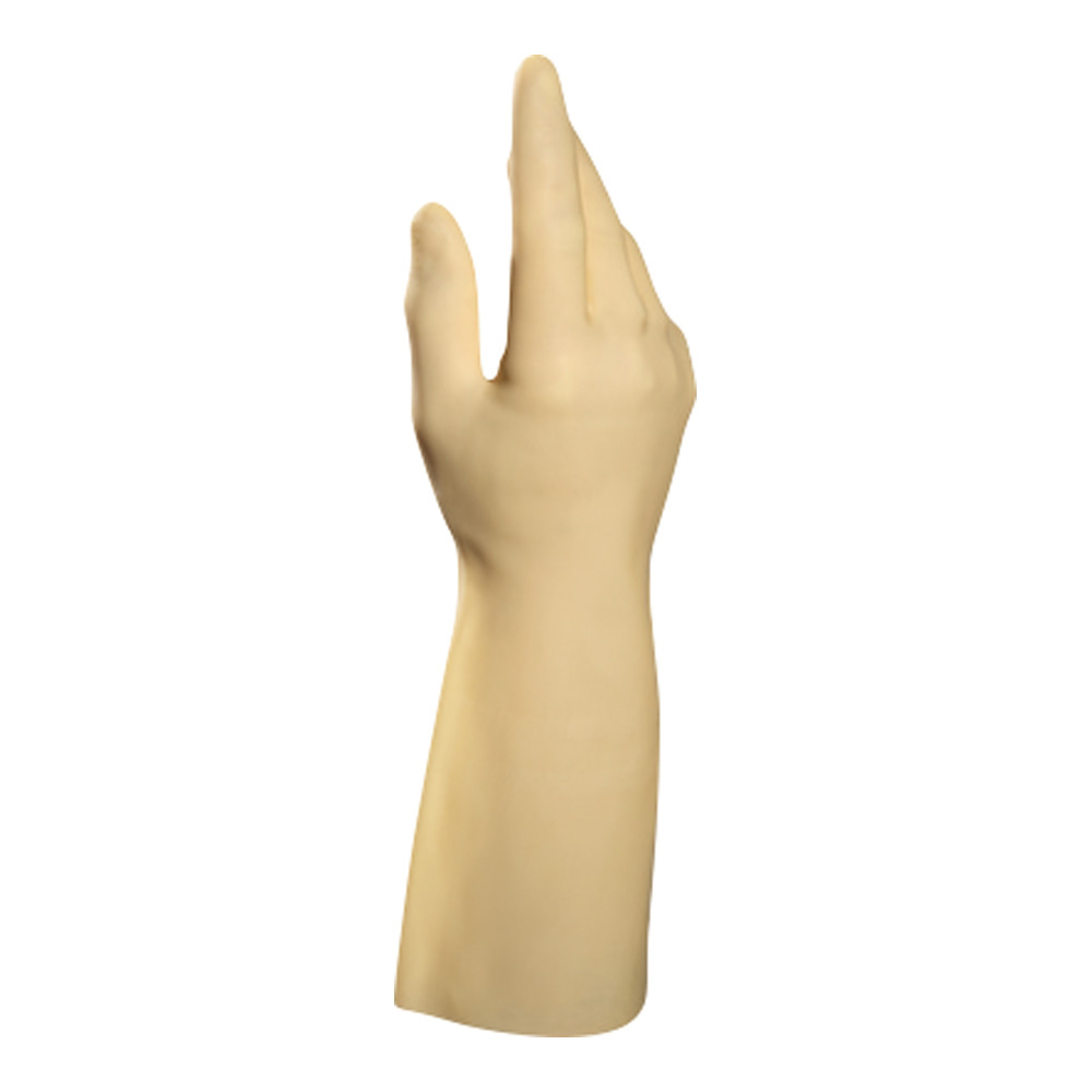 4-3749-02 クリーンルーム用耐薬品手袋 トリオニック517 M(12双) MAPA 印刷