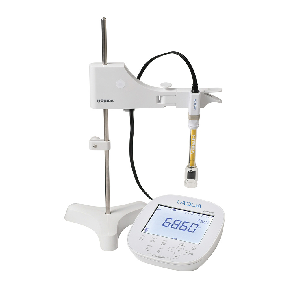 4-3934-08 卓上型pH・水質分析計(F-2000PCシリーズ)低電気伝導率セル(3551-10D)セット 堀場製作所(HORIBA) 印刷
