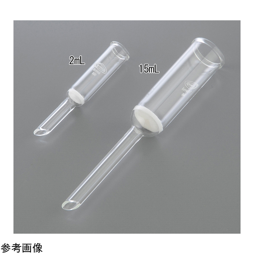 4-4128-01 ガラス濾過器 24/40 2mL Glassco