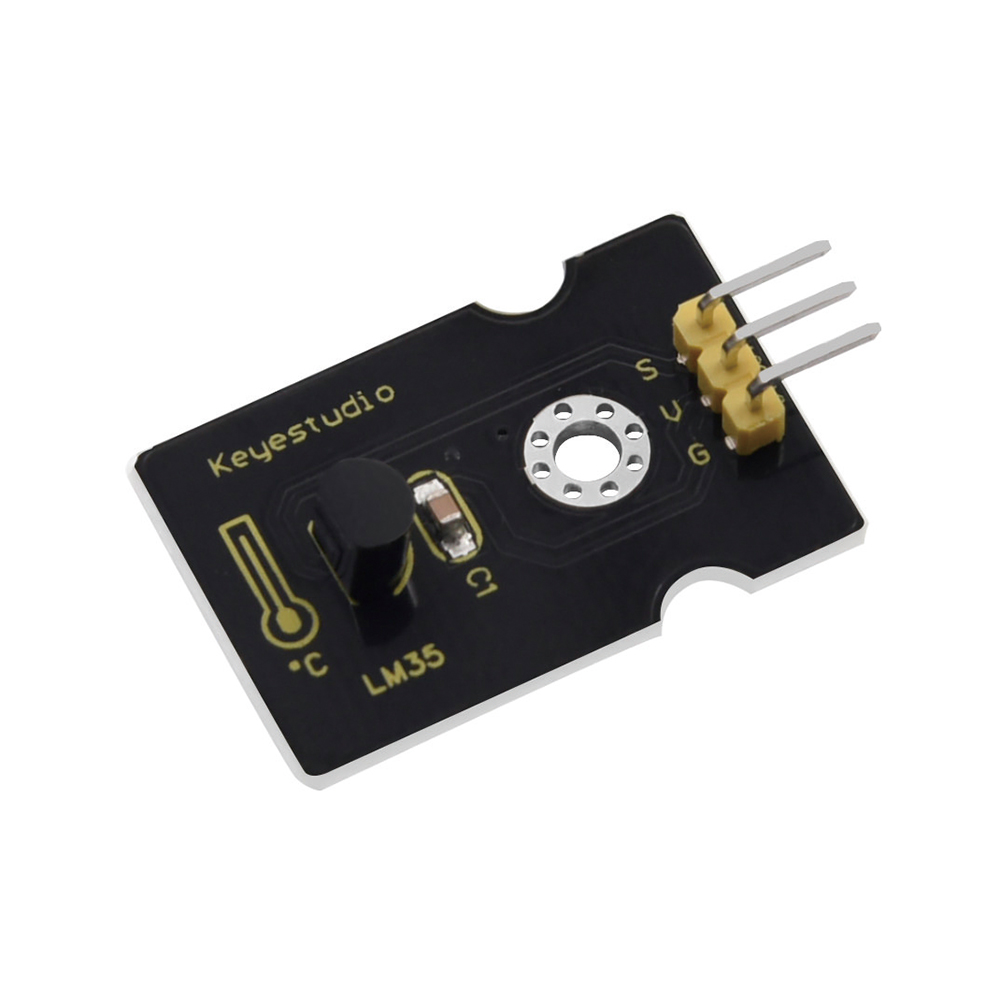4-4161-01 リニア温度センサー(Arduino用)Arduino標準 Keyestudio