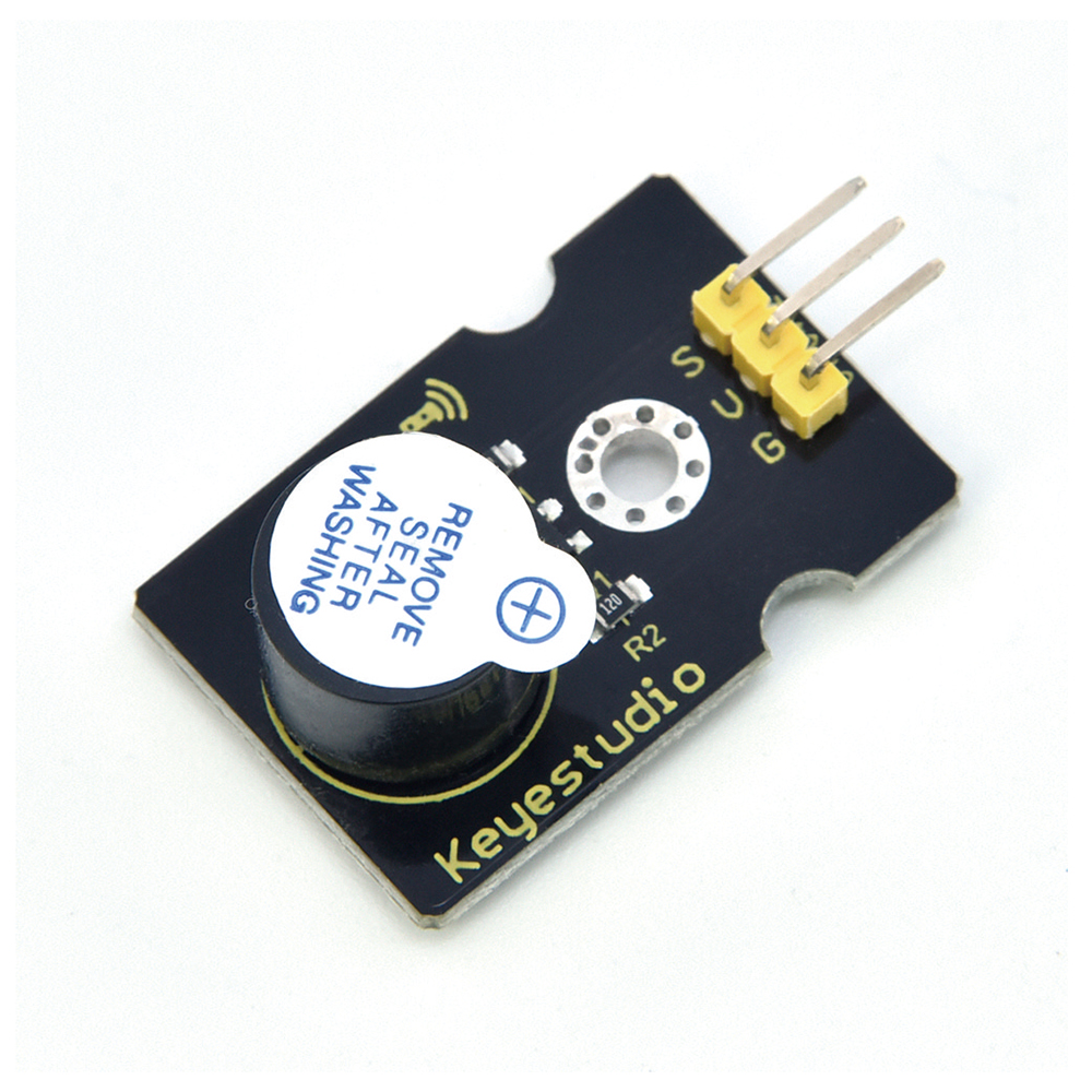 4-4164-01 アクティブブザー(Arduino用)Arduino標準 Keyestudio