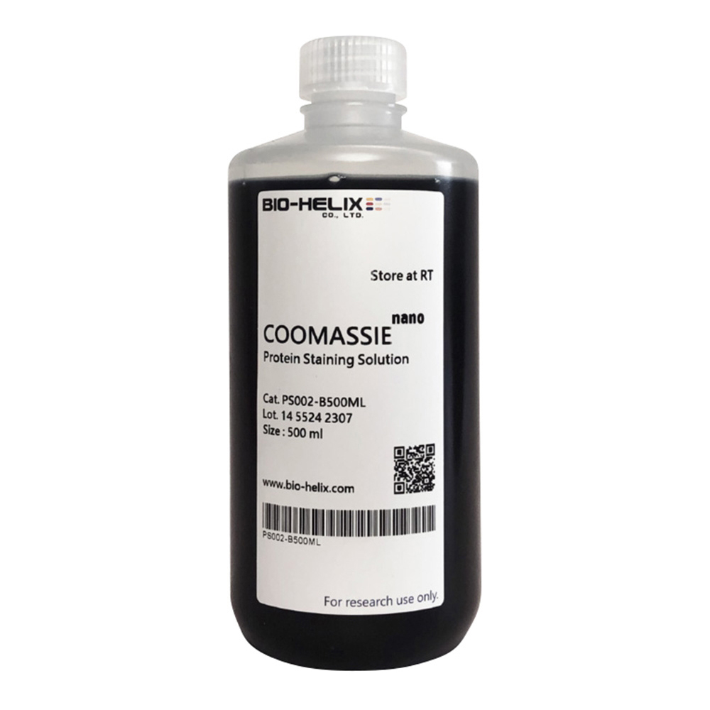 4-4198-01 COOMASSIE nanoゲル染色試薬 BioHelix
