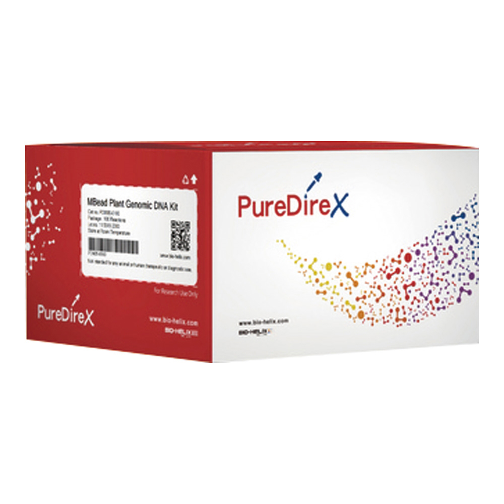 PureDireX ゲノムDNA抽出キット(磁気ビーズ)対象サンプル:植物組織(100rxns)