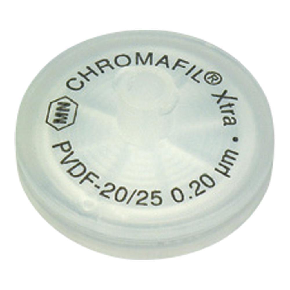 シリンジフィルター(PVDF・CHROMAFIL)0.2um φ13mm ナチュラル(100個)