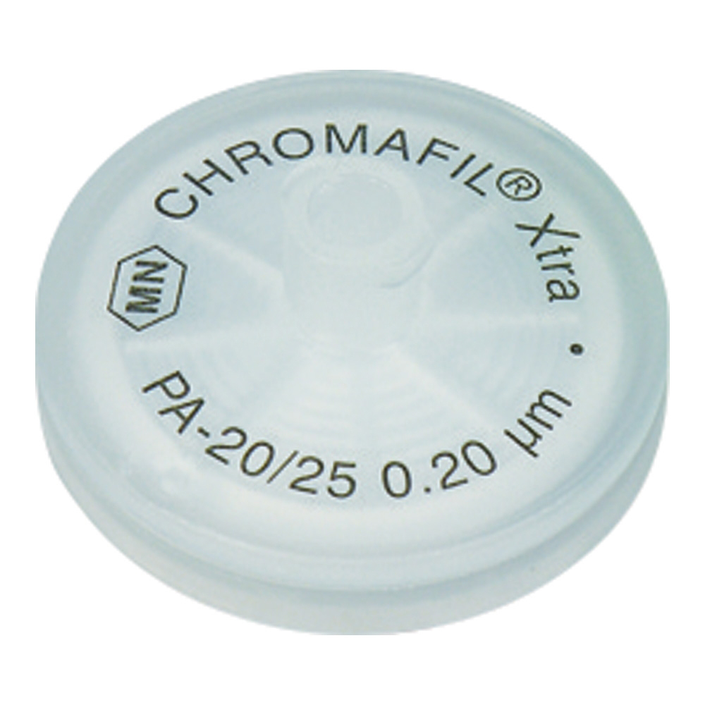 シリンジフィルター(PA・CHROMAFIL)0.45um φ25mm ナチュラル(100個)