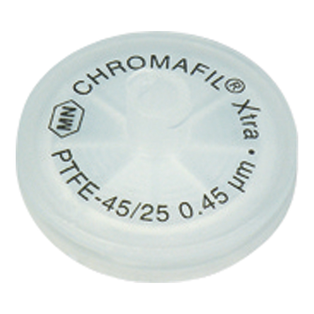 シリンジフィルター(疎水性PTFE・CHROMAFIL)0.2um φ13mm ナチュラル(100個)
