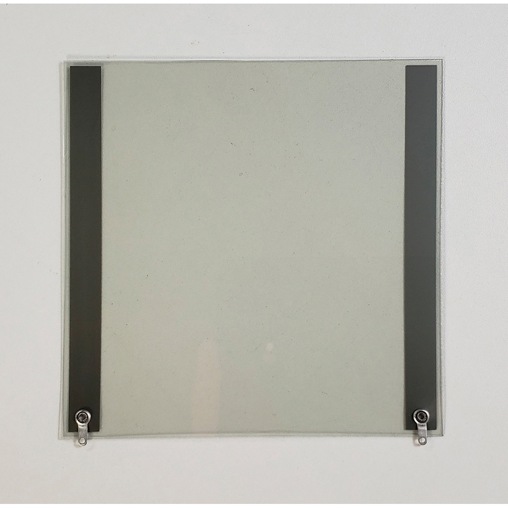 4-4634-12 透明フィルムヒーター(低抵抗タイプ)片面強粘着付き 100×100mm TA50-100-100SF TA50-100-100SF(1個)