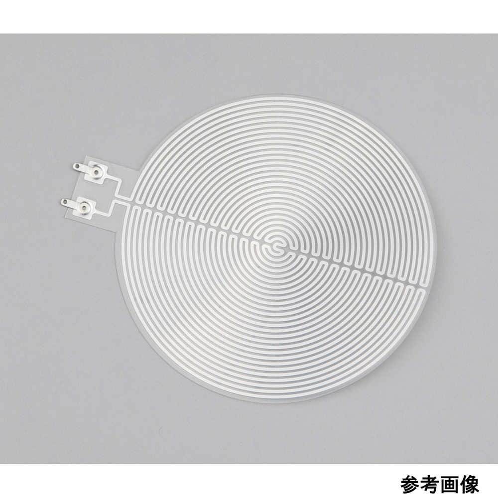4-4638-10 アルミ箔フィルムヒーター 片面強粘着付き 4.6Ω