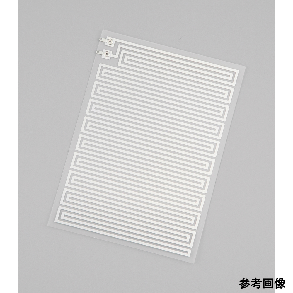 4-4639-02 アルミ箔フィルムヒーター 片面微粘着付き 10Ω