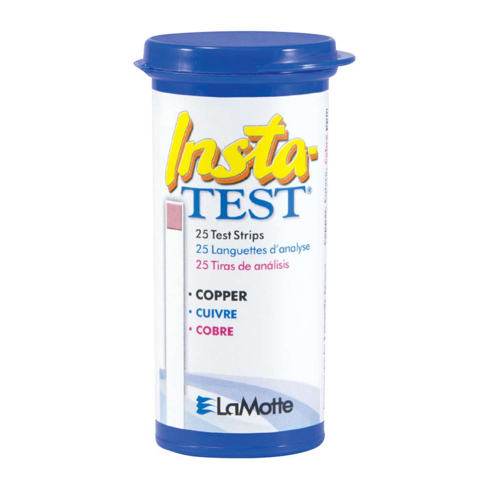 4-4756-06 試験紙 Insta-TEST® 銅 LaMotte