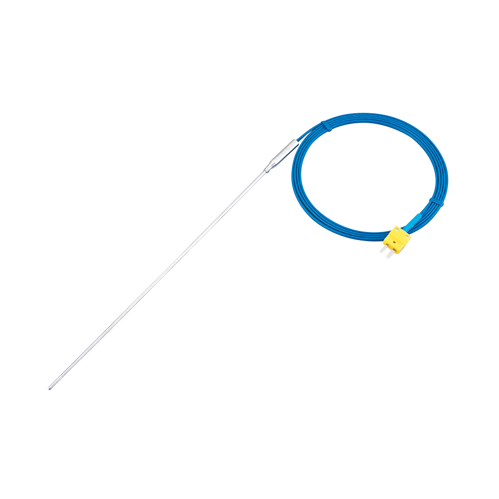 4-4933-05 K熱電対 オメガコネクタタイプ φ1.6mm 300mm アズワン(AS ONE)
