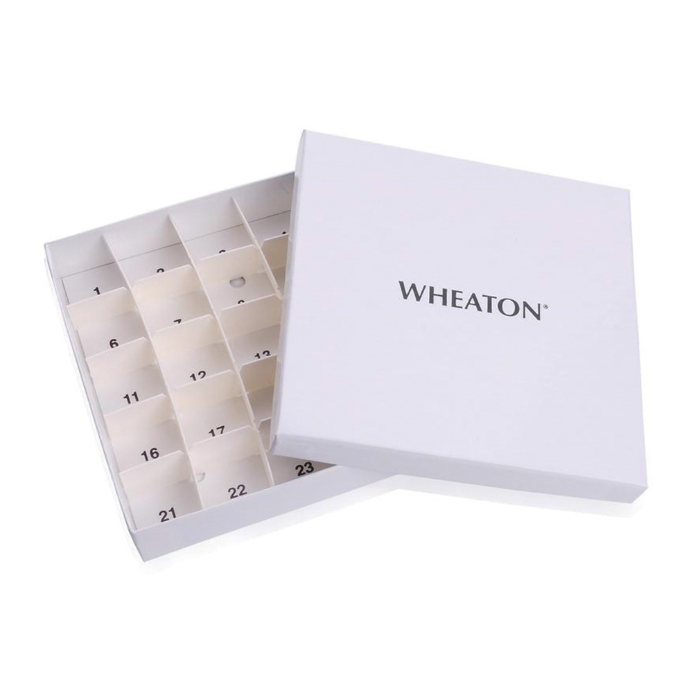 4-4997-04 ティシューバイアル用サンプル容器 ホワイト WHEATON