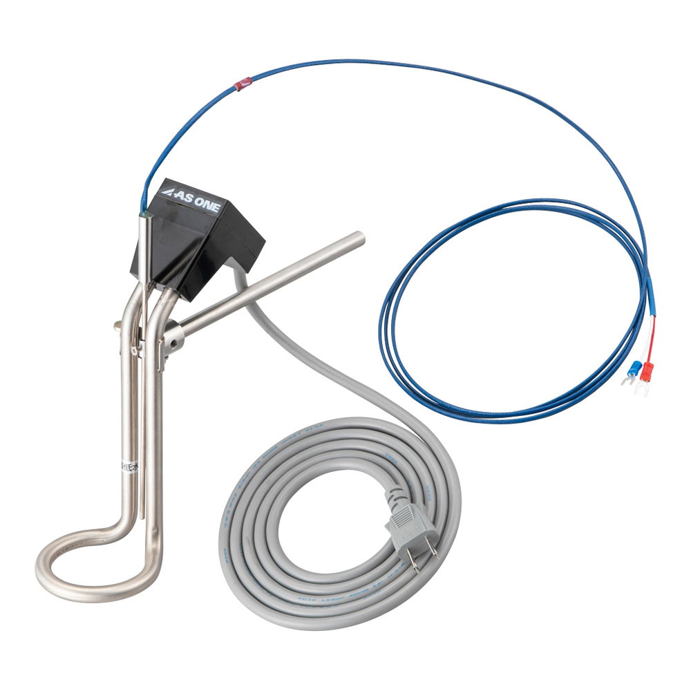 ビーカー用投込みヒーター(K熱電対付)