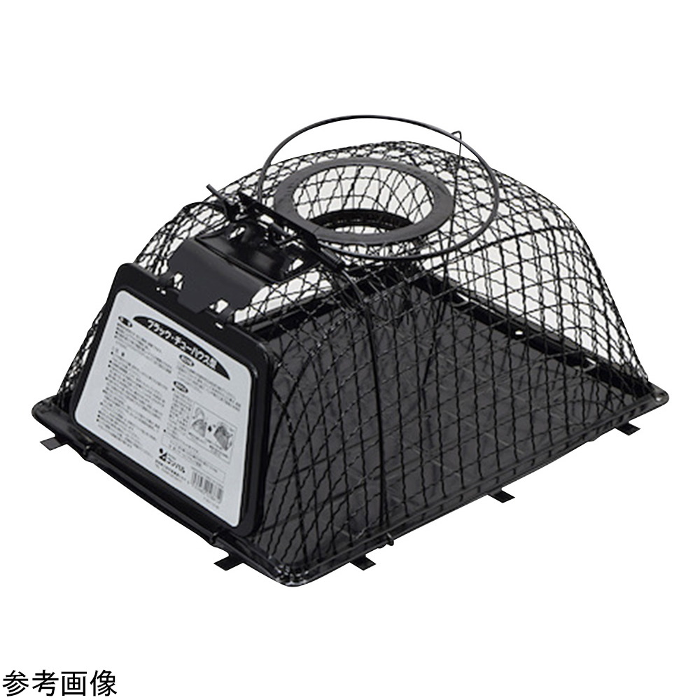 4-5219-01 コンパル ネズミ捕り器 ブラック チューハウス型 アサノヤ産業